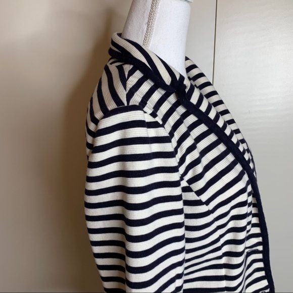 TALBOTS  STRIPPED JACKET CARDIGAN - Picture 11 of 16